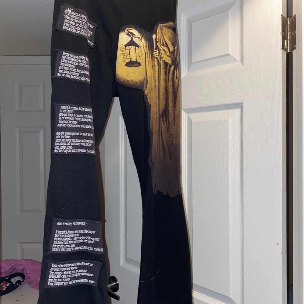 Led Zeppelin yoga pants size xs